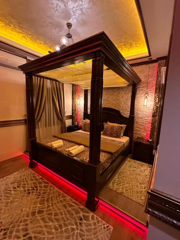 Postel nebo postele na pokoji v ubytování Robevski luxury rooms