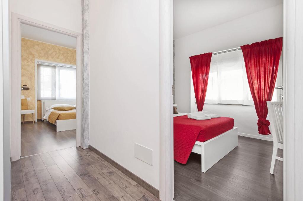 A bed or beds in a room at De Guestibus
