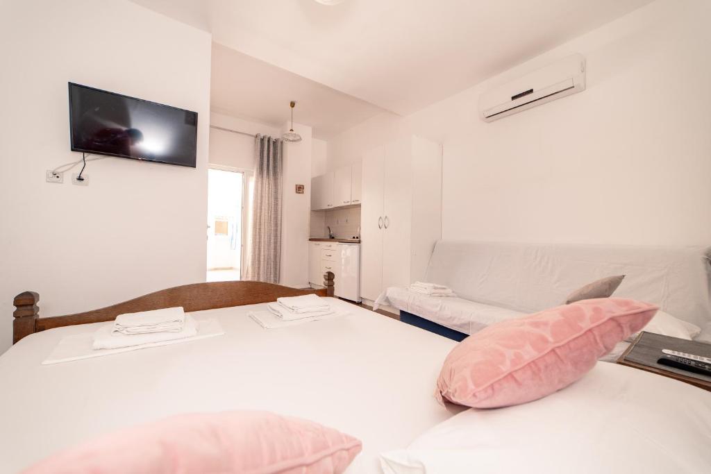 Postel nebo postele na pokoji v ubytování Guesthouse Lastavica