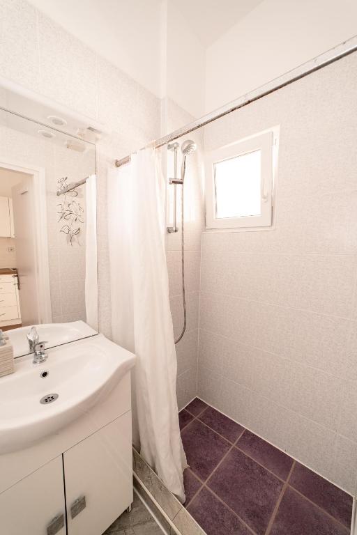 Koupelna v ubytování Guesthouse Lastavica