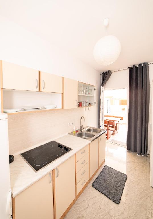 Kuchyň nebo kuchyňský kout v ubytování Guesthouse Lastavica