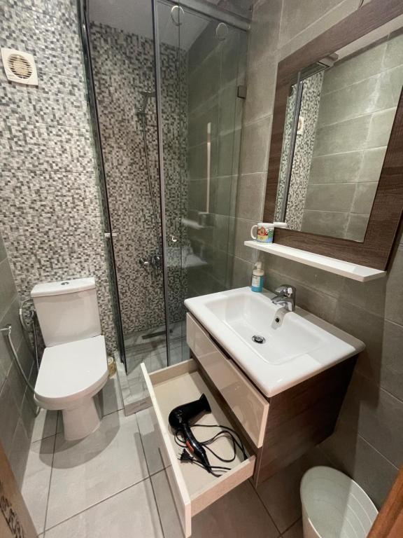 Koupelna v ubytování Seafront High Standard Apartment