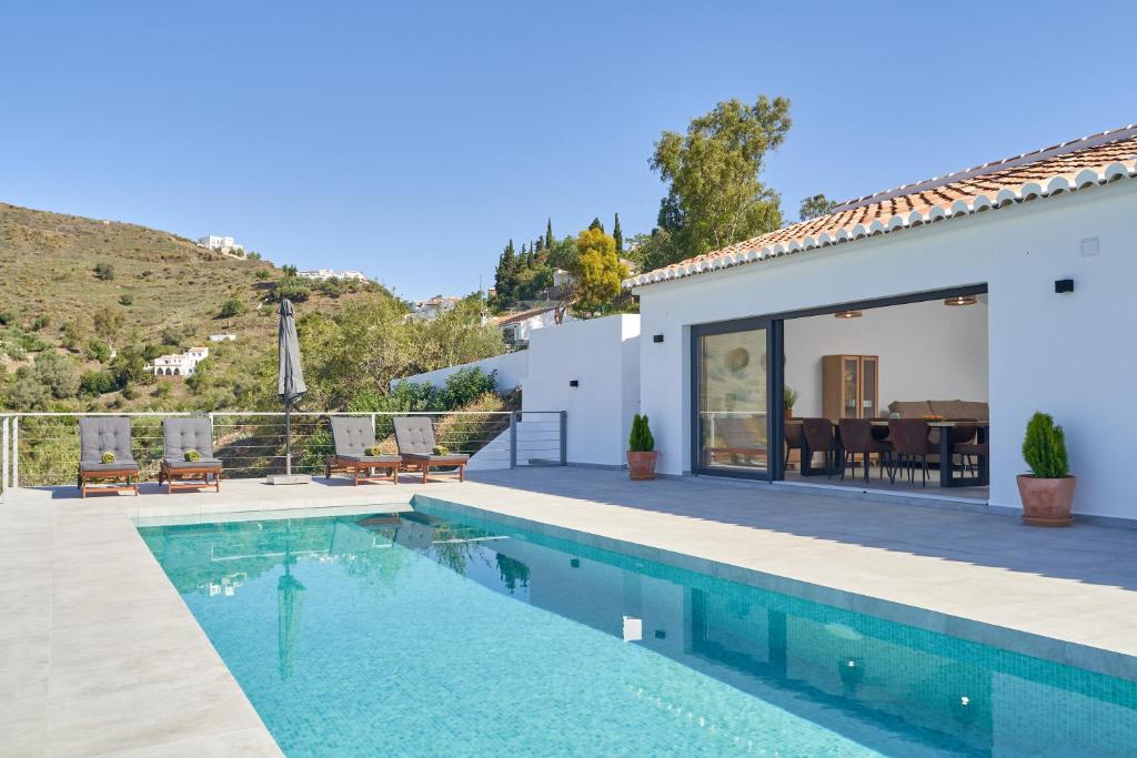 Villas Finca Los Paseros en Cómpeta, Andalucía