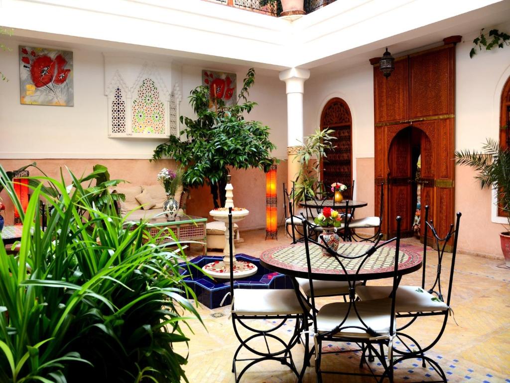 Zahrada ubytování Riad La Calèche & SPA