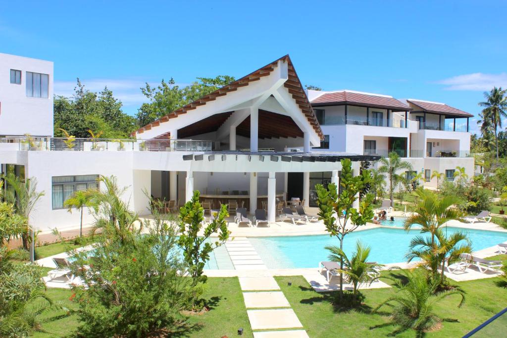 Bazén v ubytování Amar'e Aparthotel & Spa nebo v jeho okolí