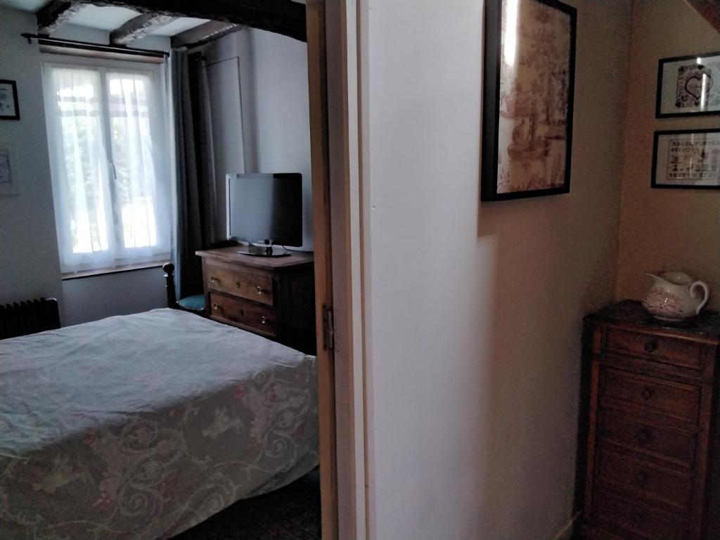 Postel nebo postele na pokoji v ubytování HORTENSIAS