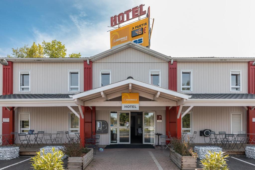 Budova, kde se hotel nachází