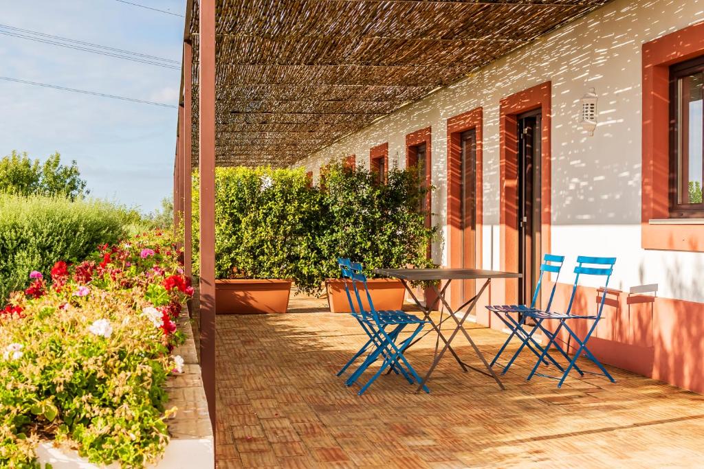 Patio nebo venkovní prostory v ubytování Quinta da Baleeira