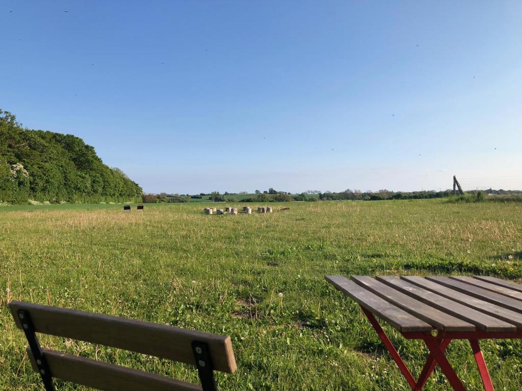 Příroda nedaleko luxury tent