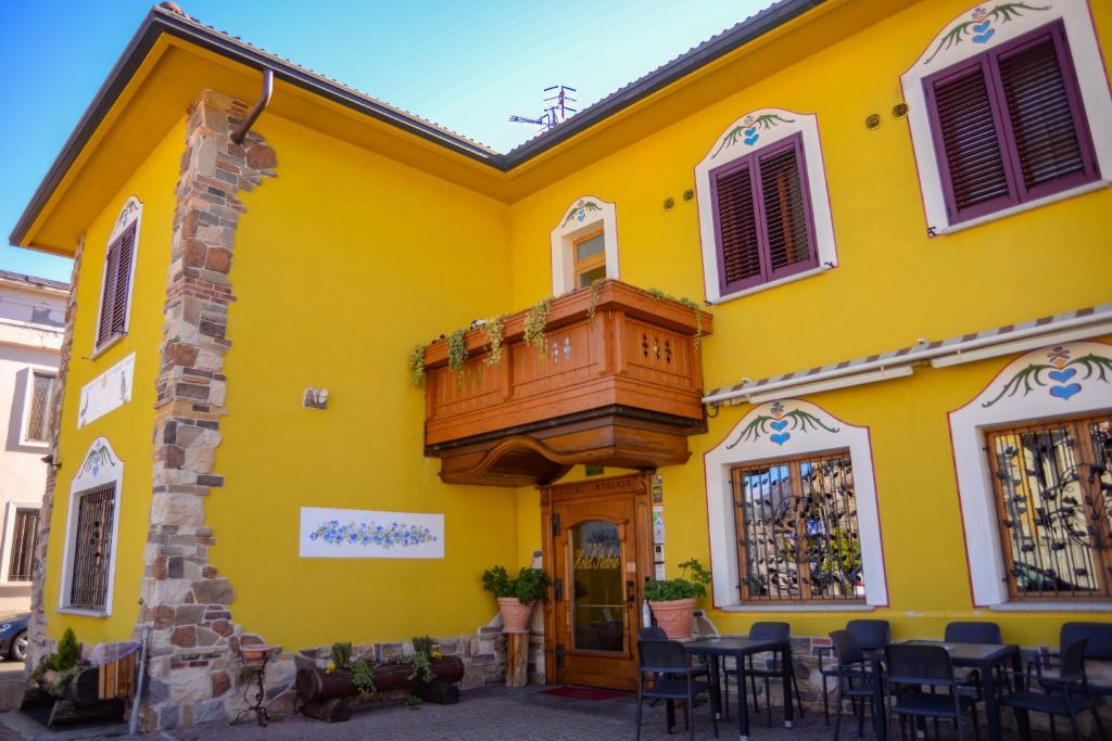 Budova, kde se hotel nachází