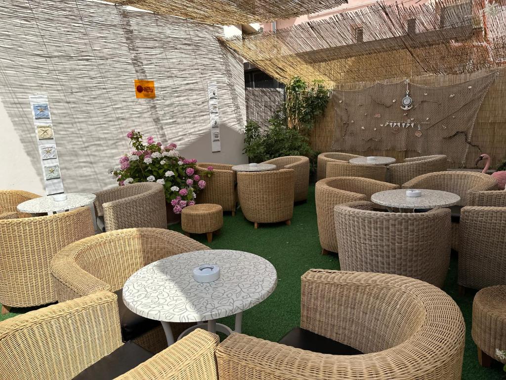 Posezení v ubytování Hotel Morolli