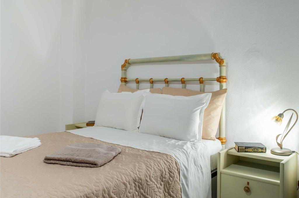 Postel nebo postele na pokoji v ubytování House Rachati