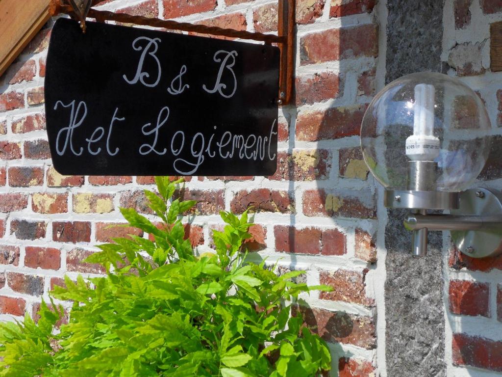 Certifikát, hodnocení, plakát nebo jiný dokument vystavený v ubytování B&B 'Het Logiement