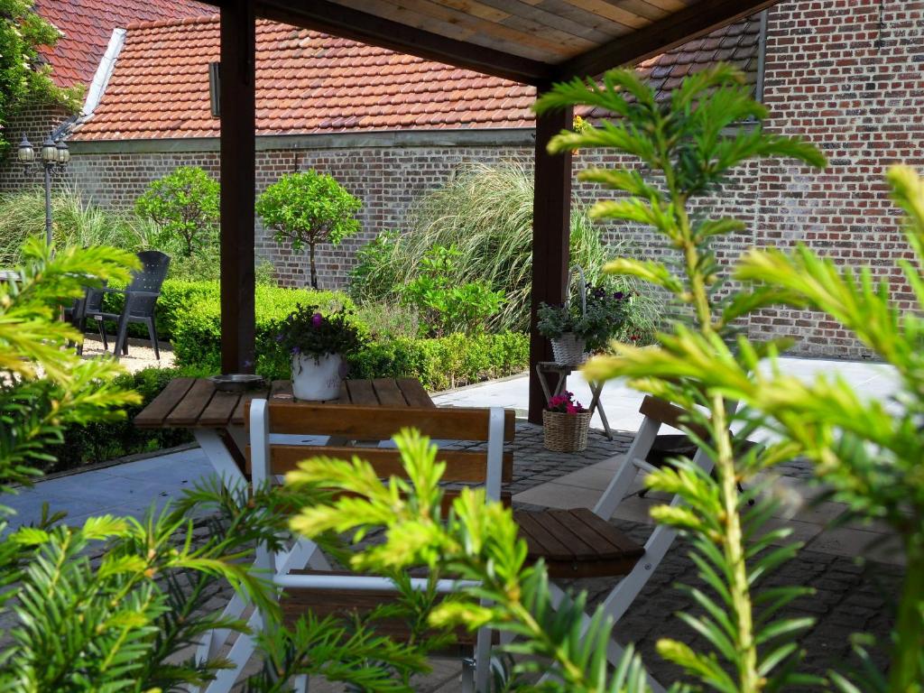 Zahrada ubytování B&B 'Het Logiement