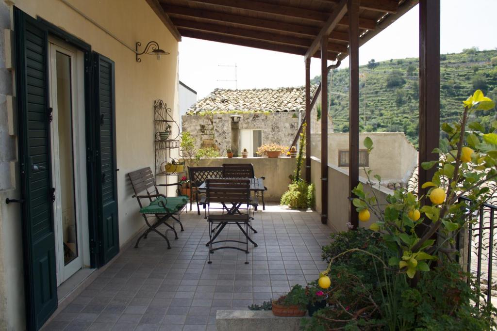 Balkón nebo terasa v ubytování B&B Giardino Di Pietra