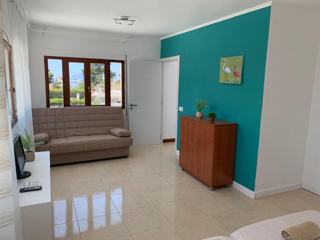 Posezení v ubytování Casa los Pinos Calpe Playa
