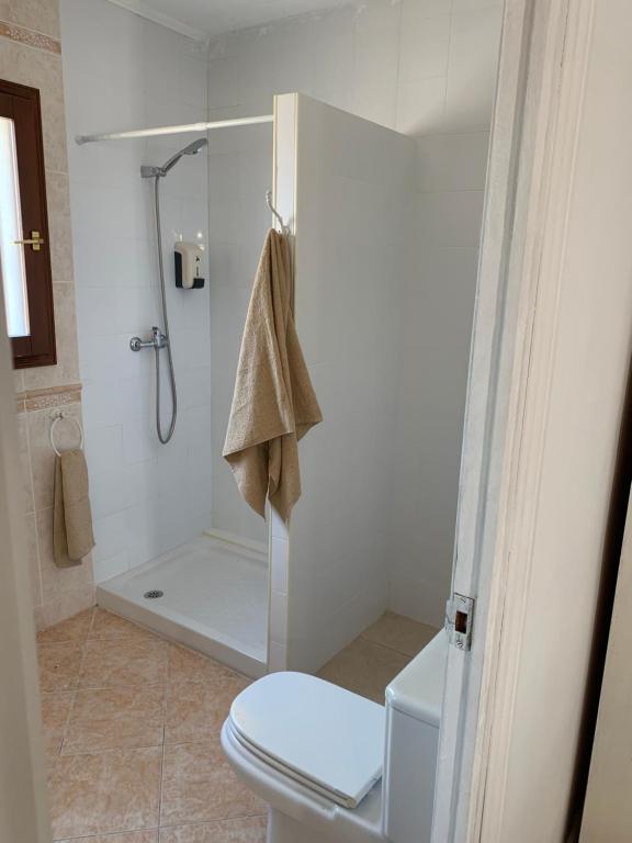 Koupelna v ubytování Casa los Pinos Calpe Playa