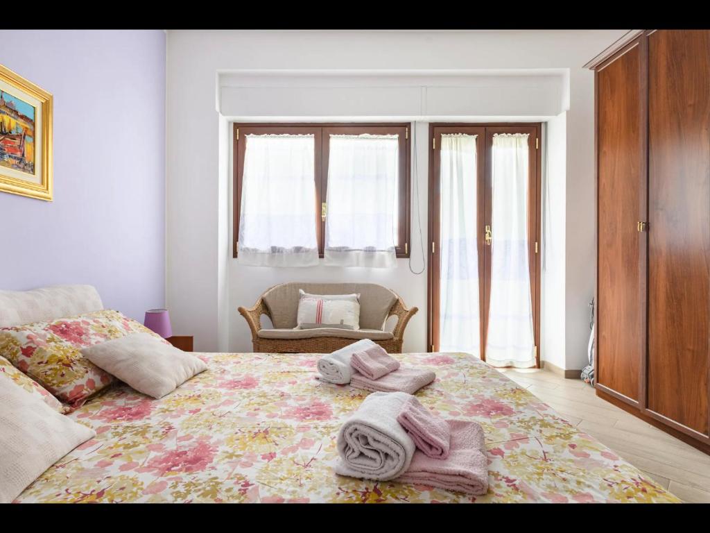 Postel nebo postele na pokoji v ubytování B&B Gaudì