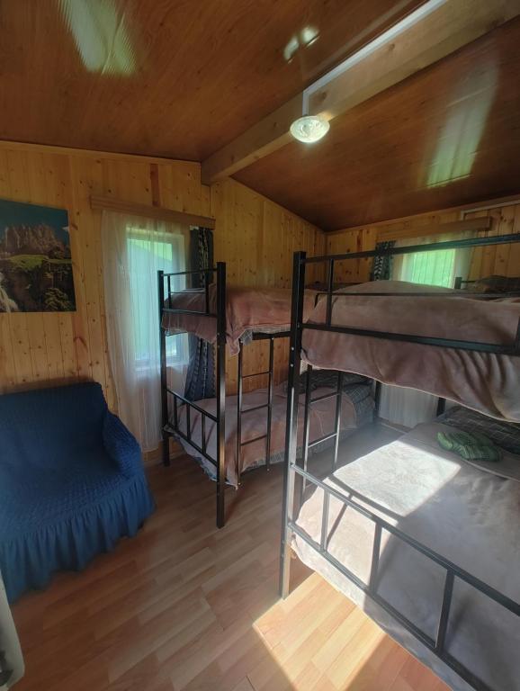 Postel nebo postele na pokoji v ubytování Hotel Veshagi