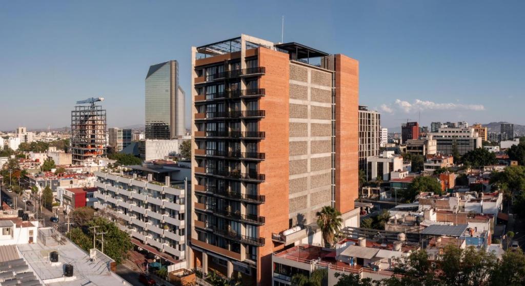 Nespecifikovaný výhled na destinaci Guadalajara nebo výhled na město při pohledu z hotelu