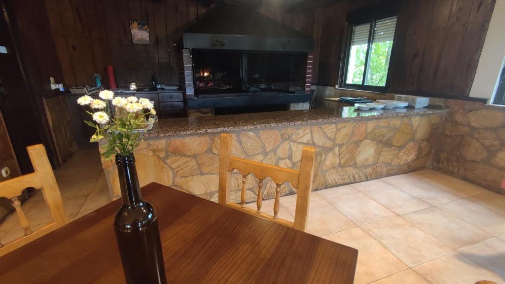 Posezení v ubytování Pension Parrilla Casa Vicente