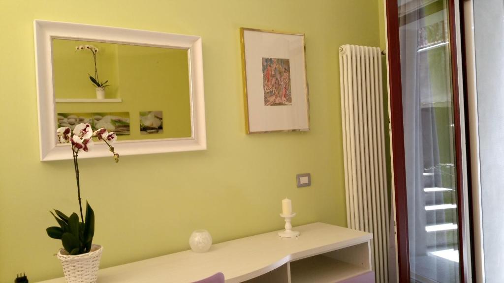 Een badkamer bij Villa Monti