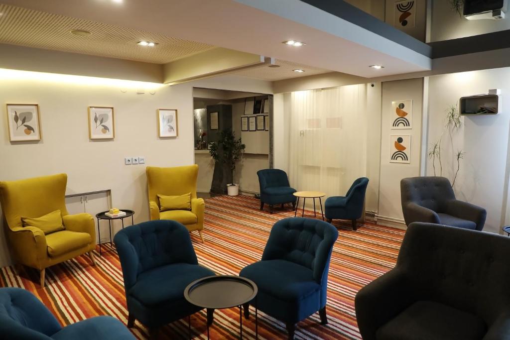 Un lugar para sentarse en Hotel Sokak