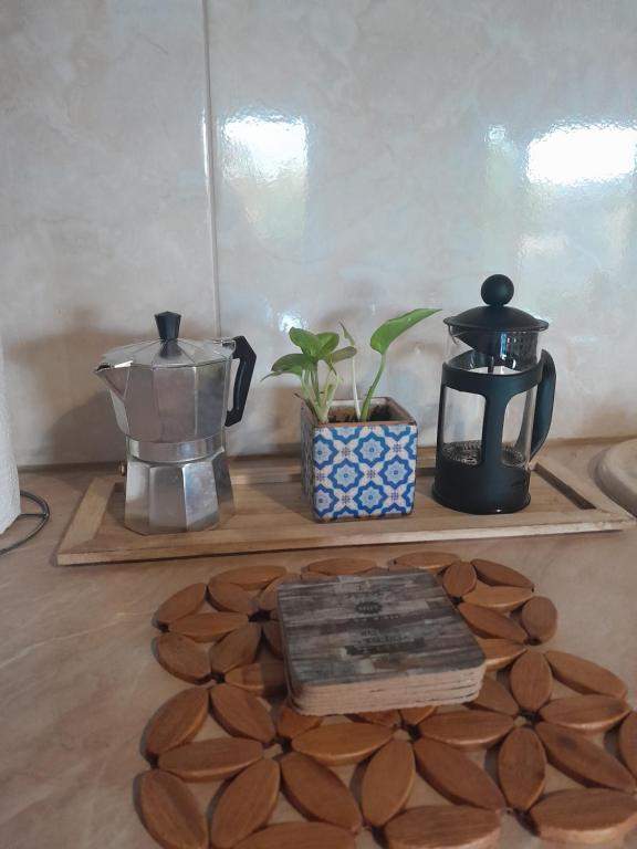 Coffee and tea making facilities at Gorjelina `s House