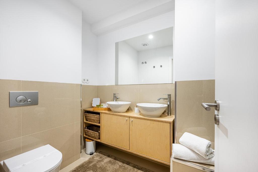 Salle de bains dans l'établissement Casas do Porto - Ribeira Apartments