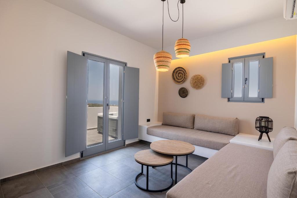 Posezení v ubytování Bonsai Luxury Suites