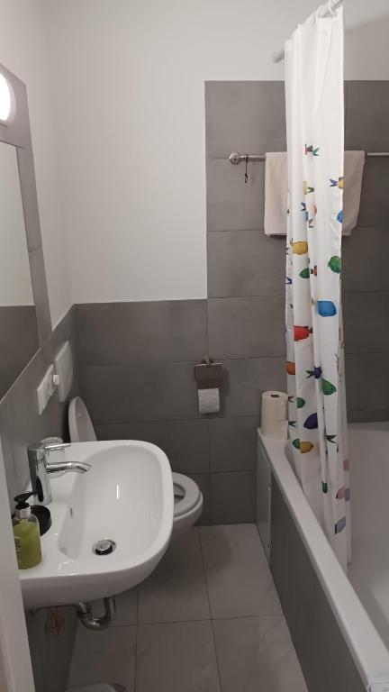 Koupelna v ubytování Haus Edith Privathaus mit Gästezimmern