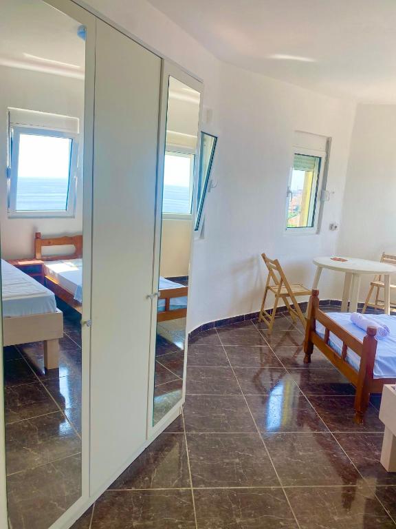 Krevet ili kreveti u jedinici u okviru objekta Apartmani MAS