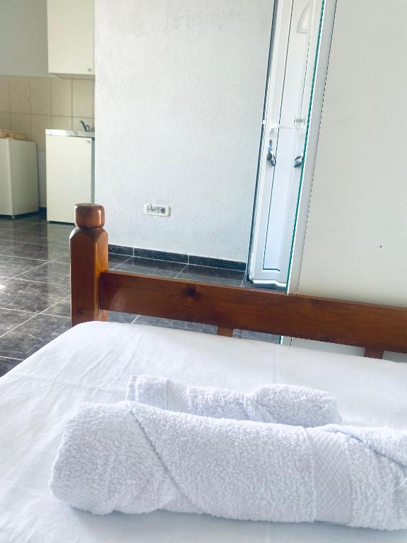 Krevet ili kreveti u jedinici u okviru objekta Apartmani MAS