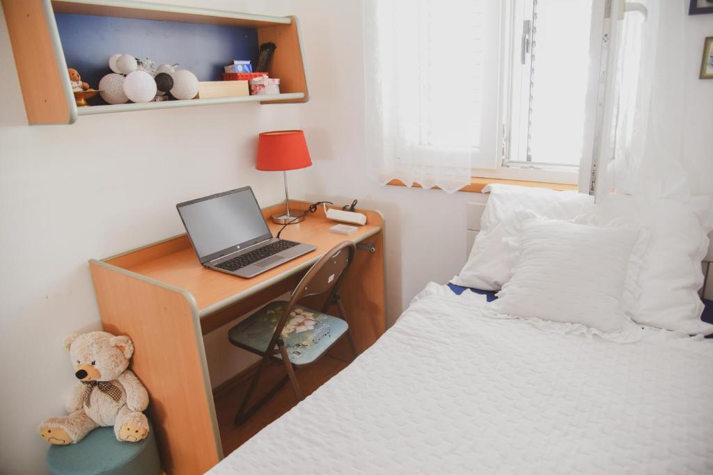 Ένα ή περισσότερα κρεβάτια σε δωμάτιο στο Apartments Marcus & Pascal