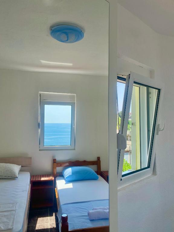 Krevet ili kreveti u jedinici u okviru objekta Apartmani MAS