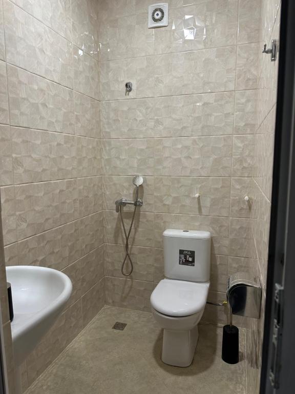 Koupelna v ubytování Nid Hotel