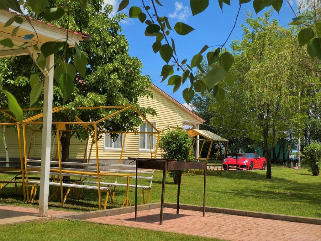 Zahrada ubytování Geghama Garden House - Resort Sevan