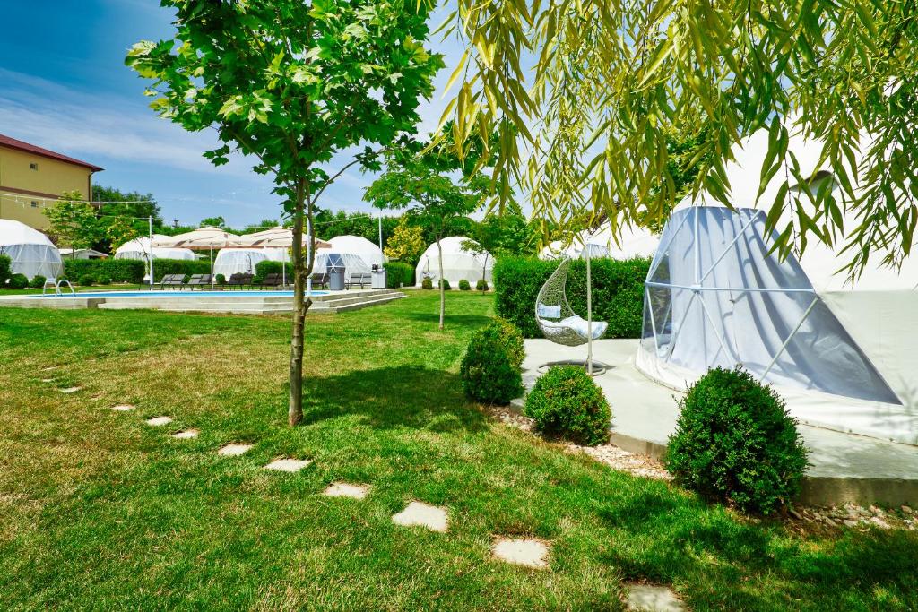 Zahrada ubytování Seagloo Glamping - Adults Only