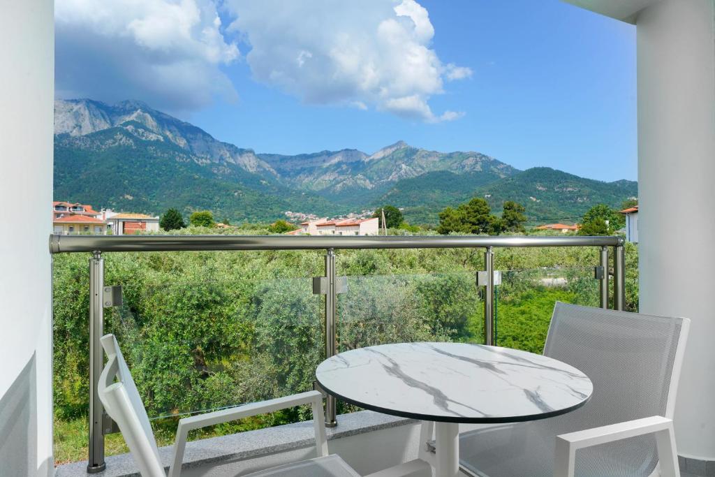 Pogled na planinu ili pogled na planinu iz apartmana