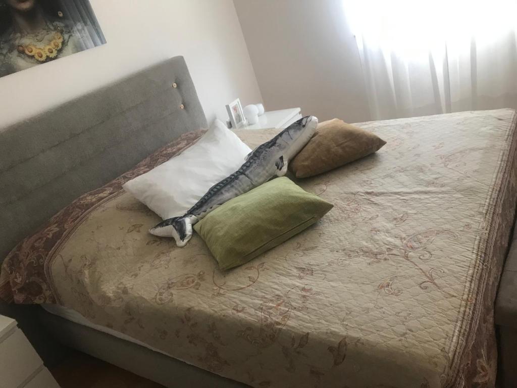 Postel nebo postele na pokoji v ubytování Apartment Luna Istriana