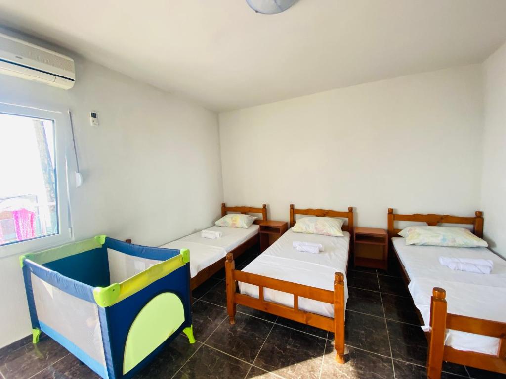 Krevet ili kreveti u jedinici u okviru objekta Apartmani MAS