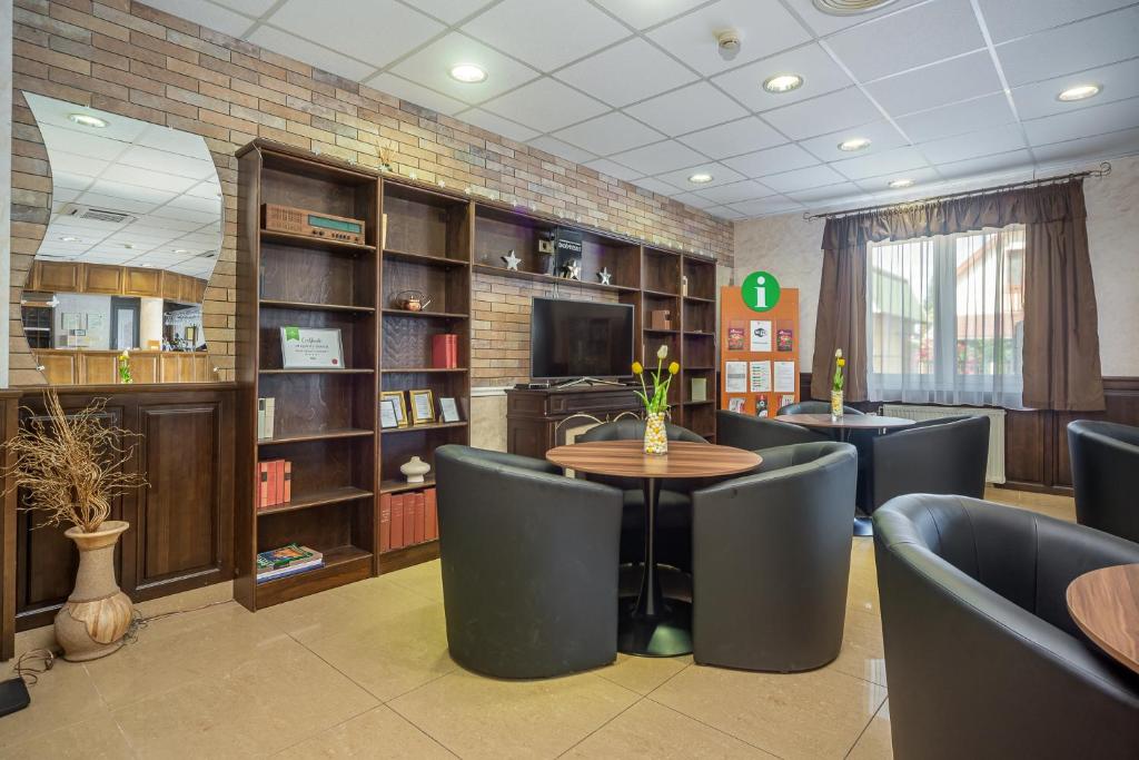 Posezení v ubytování Nefelejcs Hotel