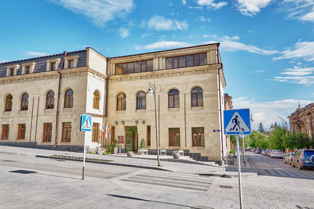 Budova, kde se hotel nachází