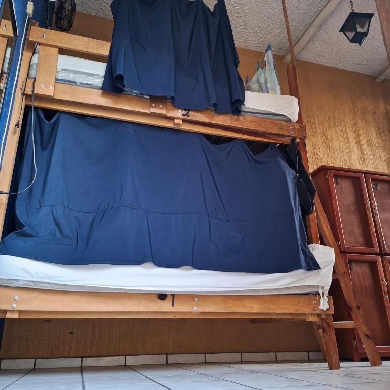 Postel nebo postele na pokoji v ubytování Hostal Guadalajara