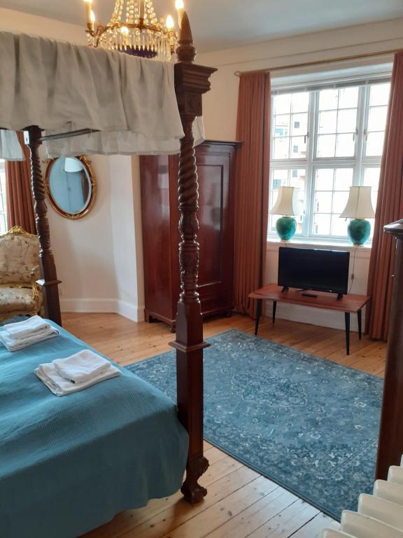 Postel nebo postele na pokoji v ubytování Rent a Room Copenhagen