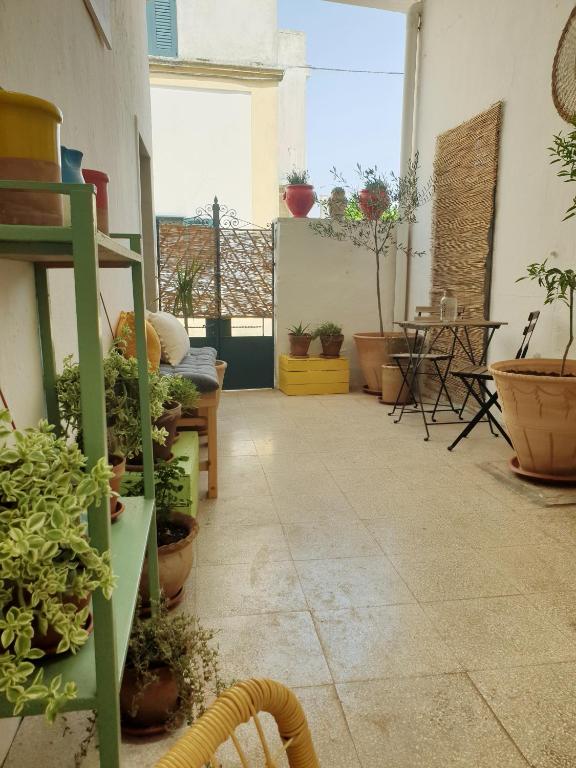 Balkón nebo terasa v ubytování A quai a Chiara