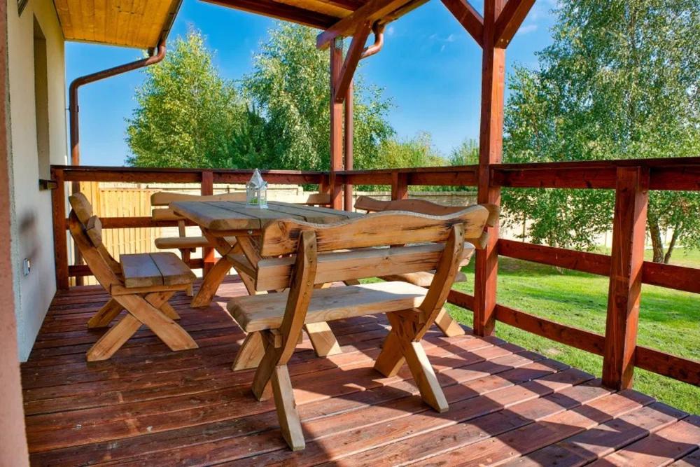 Balkon lub taras w obiekcie Oaza