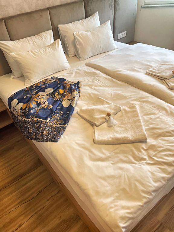 Postel nebo postele na pokoji v ubytování Vila Urbana Luxury Apartments