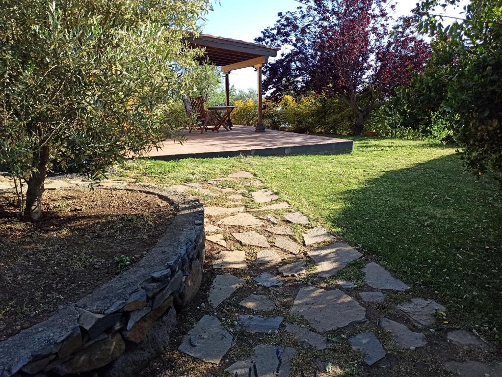Zahrada ubytování Casa Elena