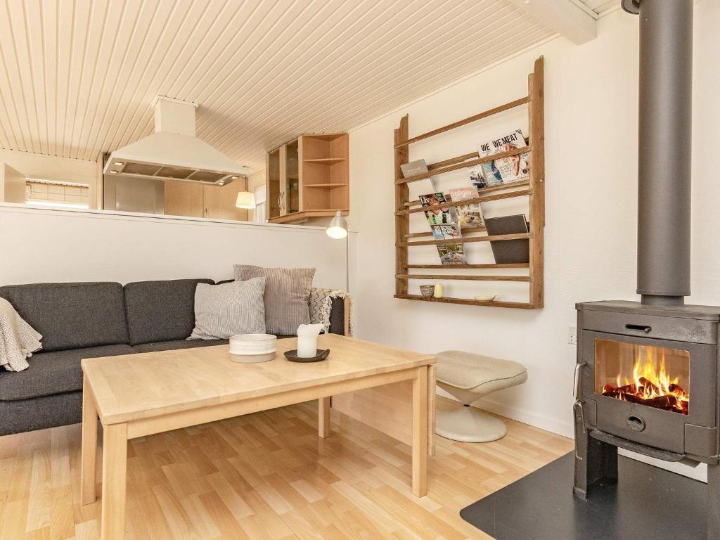 Posezení v ubytování Holiday home Karrebæksminde IX